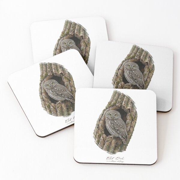 Item preview,  Elf Owl in Cactus Hole designed and sold by Takeda-art.