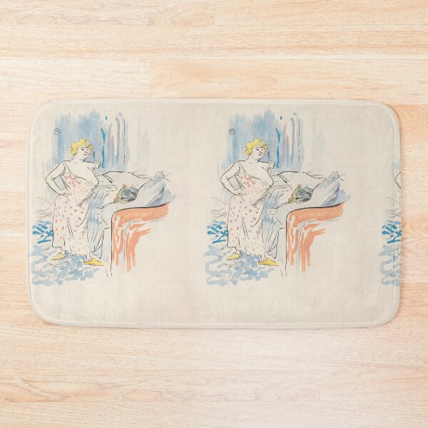 Item preview, Man and Woman by Henri de Toulouse-Lautrec | Belle Époque Boudoir Bedroom Art Print designed and sold by artofuniverse.