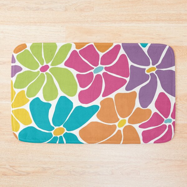 Item preview, Psychedelic, ultra-colorful flowers, ideal for summer designed and sold by elodie-cousin.