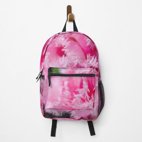 Item preview, Pink ringed tulip macro flower bloom designed and sold by Kainicram.