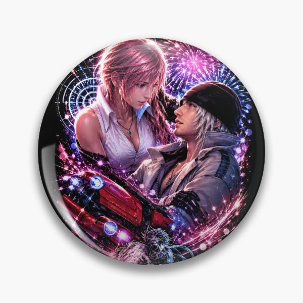Item preview, Final Fantasy XIII Snow Villiers and Serah Farron designed and sold by thedarkfantasy.
