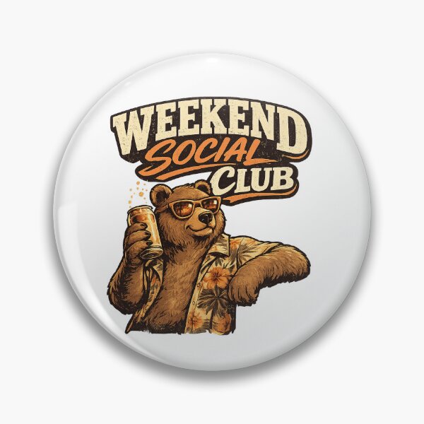 Item preview, Weekend Social Club designed and sold by Paw Print Tee.