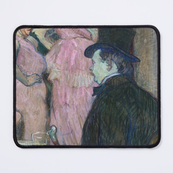 Item preview, Maxime Dethomas by Henri de Toulouse-Lautrec | Belle Époque Paris Cabaret Art Print designed and sold by artofuniverse.