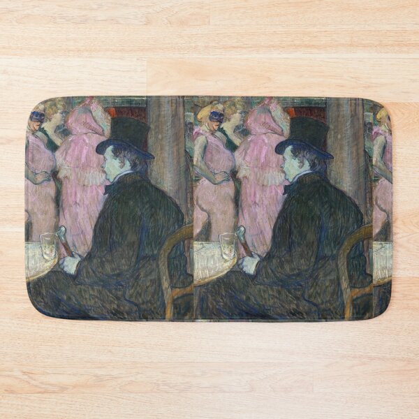 Item preview, Maxime Dethomas by Henri de Toulouse-Lautrec | Belle Époque Paris Cabaret Art Print designed and sold by artofuniverse.