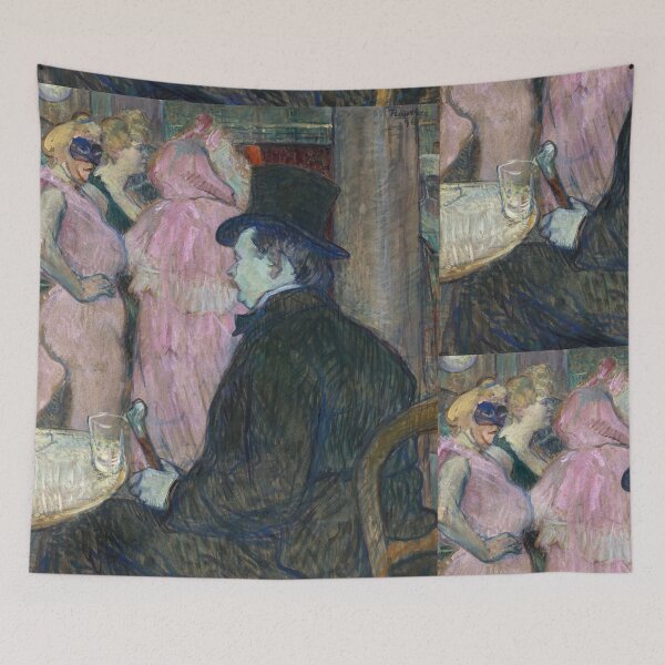 Item preview, Maxime Dethomas by Henri de Toulouse-Lautrec | Belle Époque Paris Cabaret Art Print designed and sold by artofuniverse.