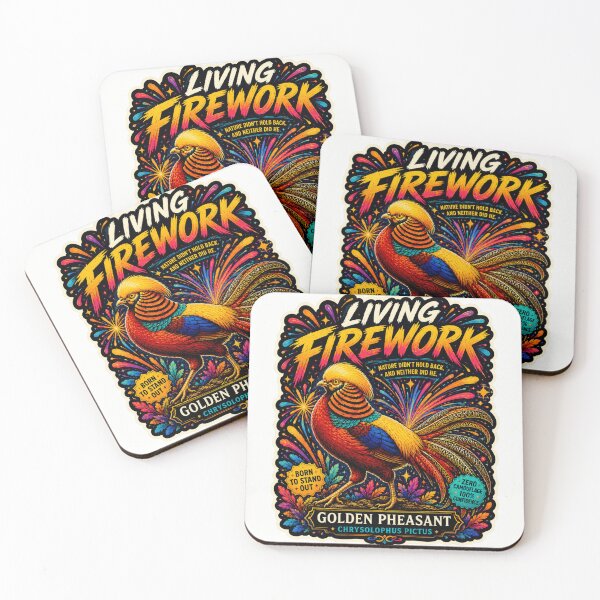 Item preview, Living Firework – Golden Pheasant designed and sold by Airimo.