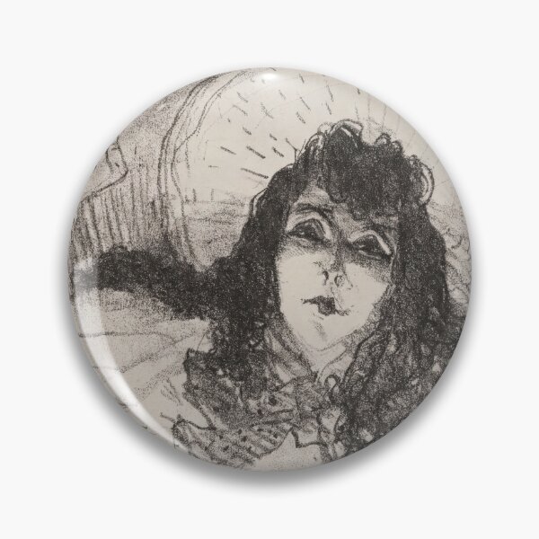Item preview, May Belfort by Henri de Toulouse-Lautrec | Belle Époque Cabaret Singer Portrait Art Print designed and sold by artofuniverse.