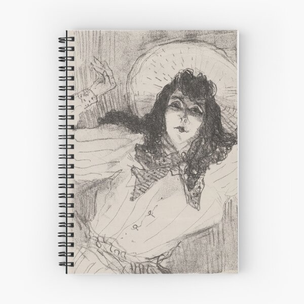 Item preview, May Belfort by Henri de Toulouse-Lautrec | Belle Époque Cabaret Singer Portrait Art Print designed and sold by artofuniverse.