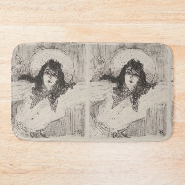 Item preview, May Belfort by Henri de Toulouse-Lautrec | Belle Époque Cabaret Singer Portrait Art Print designed and sold by artofuniverse.