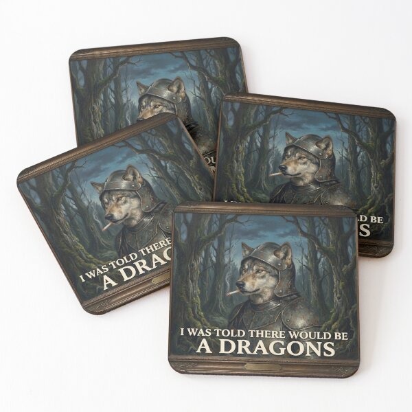 Item preview, I was Told There Would Be Dragons Renaissance Fair T-Shirt designed and sold by ArtyLify.