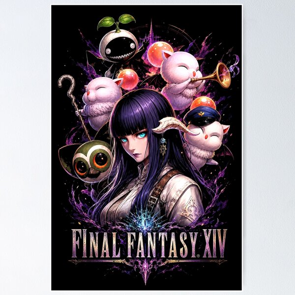 Item preview, Final Fantasy XIV designed and sold by thedarkfantasy.