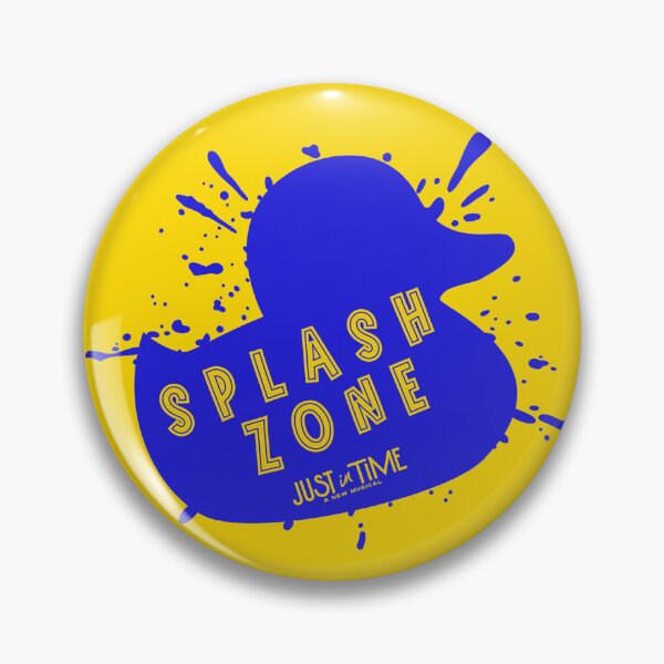 Item preview, Splish Splash Zone - Just in Time Rubber Ducky designed and sold by YonderAndBeyond.