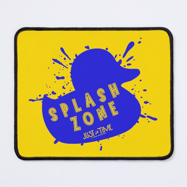 Item preview, Splish Splash Zone - Just in Time Rubber Ducky designed and sold by YonderAndBeyond.