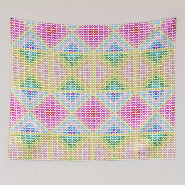 Item preview,     Pastel Patchwork Knit Pattern designed and sold by Digitara8595.