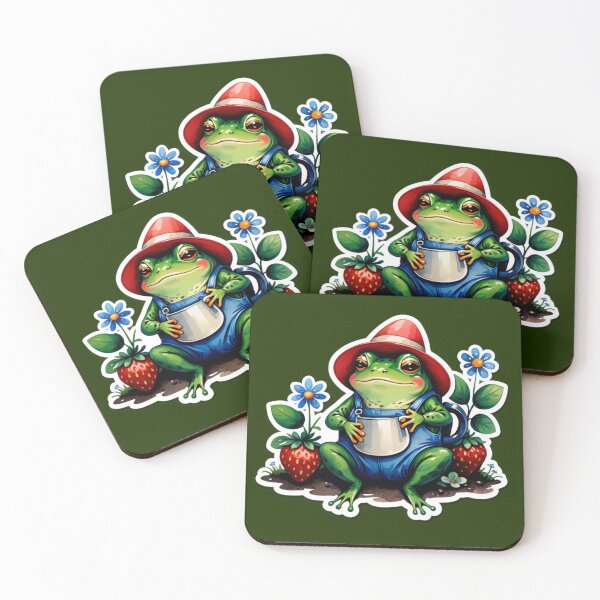 Item preview, Strawberry Samurai Frog designed and sold by tim tal.
