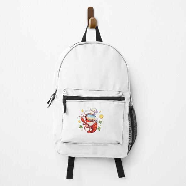 Item preview, Happy Lobster Chef With Steaming Pot designed and sold by AbanoubStore.