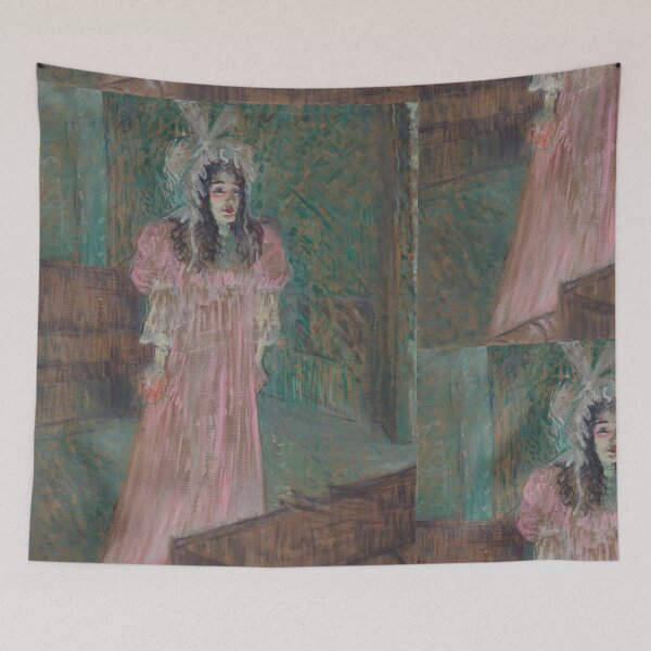 Item preview, May Belfort by Henri de Toulouse-Lautrec | Belle Époque Cabaret Singer Art Print designed and sold by artofuniverse.