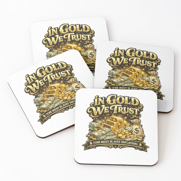 Item preview, In Gold We Trust: The Inflation Shield designed and sold by GrafikLabbo.