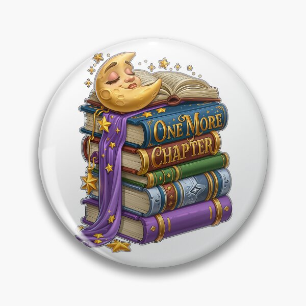 Item preview, One More Chapter Sleeping Moon Book Lover designed and sold by Marcikart.