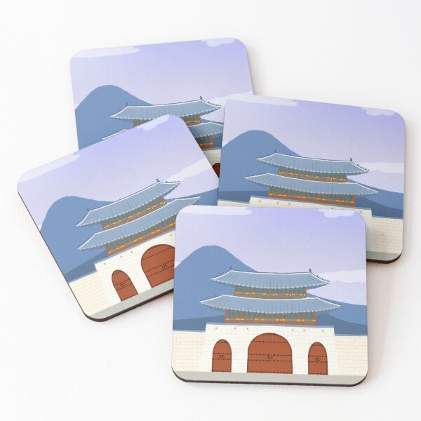 Item preview, Seoul Heritage : Gwanghwamun Gate Illustration designed and sold by GingerLand.