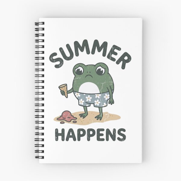 Item preview, summer happens frog designed and sold by AdyKurniawan.