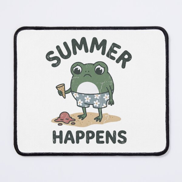 Item preview, summer happens frog designed and sold by AdyKurniawan.