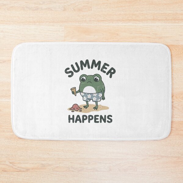 Item preview, summer happens frog designed and sold by AdyKurniawan.