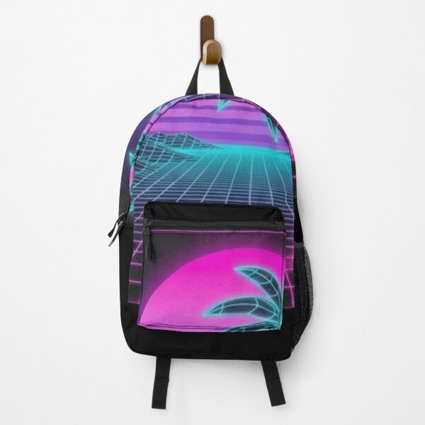 Item preview, Retro Vaporwave Palm Tree Neon Sunset designed and sold by RizziesDesign.