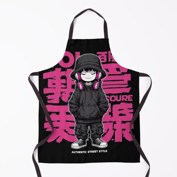 Item preview, Techwear Boy with Pink Headphones designed and sold by Radhestore.