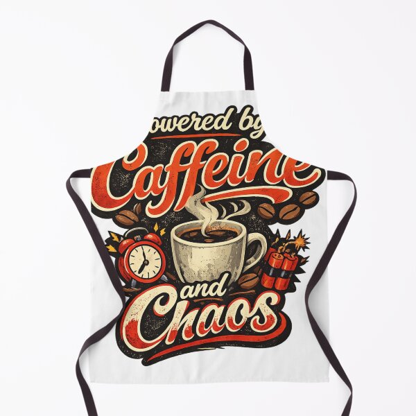 Item preview, Caffeine & Chaos: The Ultimate Morning Fuel designed and sold by GrafikLabbo.