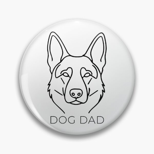 Artikelvorschau, Dein treuester Begleiter - Hundepapa / Dog Dad entworfen und verkauft von Pfotenfaden.