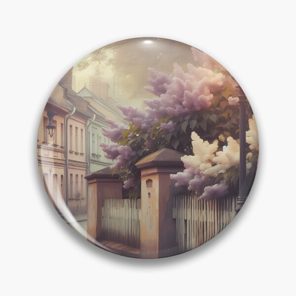 Item preview, Vintage Lilac Street Sunset designed and sold by Ars-Mystica-AM.