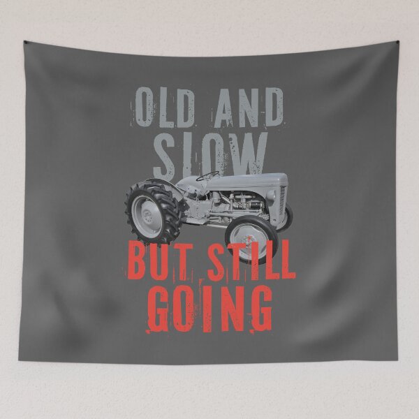 Item preview, Vintage Tractor, Old And Slow But Still Going designed and sold by studio838.