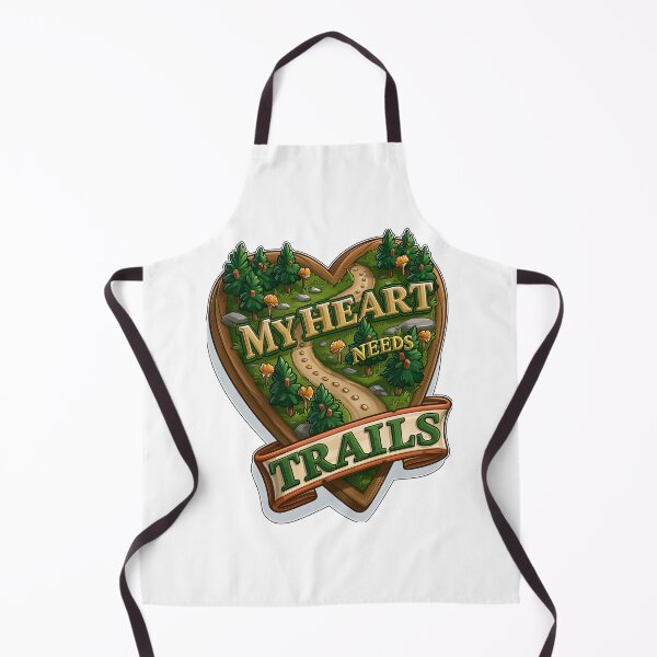 Item preview, My Heart Needs Trails Nature Hiking Wilderness designed and sold by Marcikart.