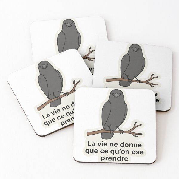Item preview, Raven – Life only gives what you dare to take designed and sold by Studio_42.
