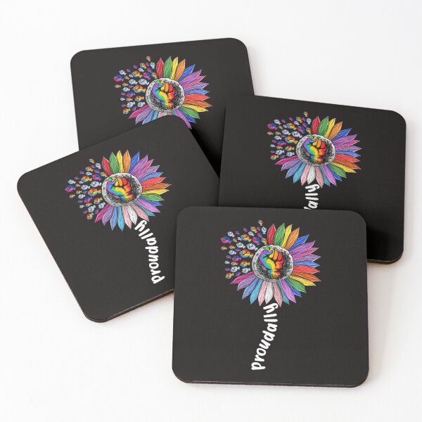 Item preview, Proud Ally Sunflower Fist Trans Gay LGBTQ Pride Month designed and sold by RansomClothings.