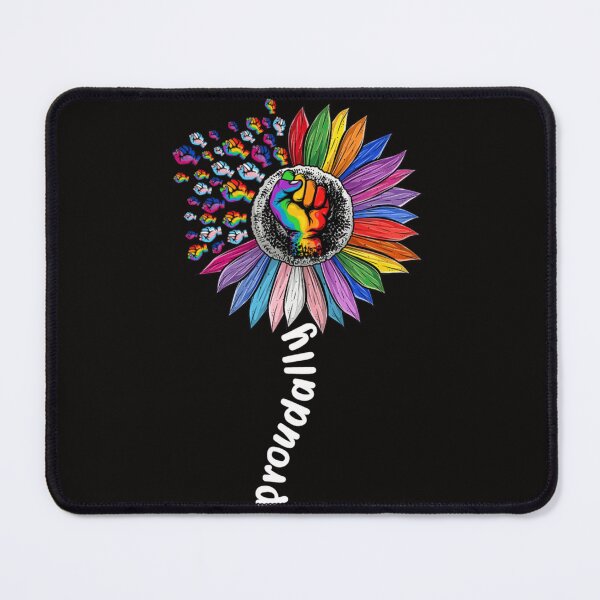 Item preview, Proud Ally Sunflower Fist Trans Gay LGBTQ Pride Month designed and sold by RansomClothings.