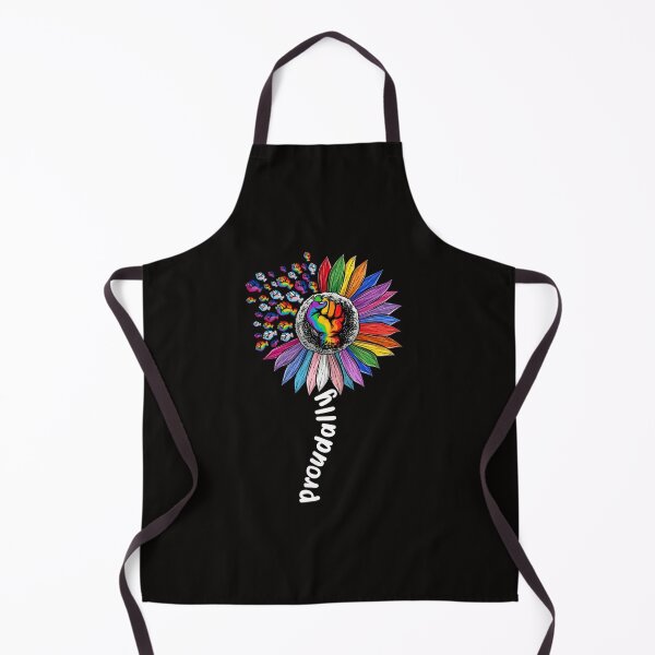 Item preview, Proud Ally Sunflower Fist Trans Gay LGBTQ Pride Month designed and sold by RansomClothings.