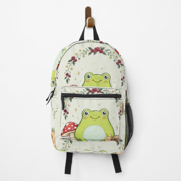 Item preview, cottagecore frog snail mushroom designed and sold by AdyKurniawan.