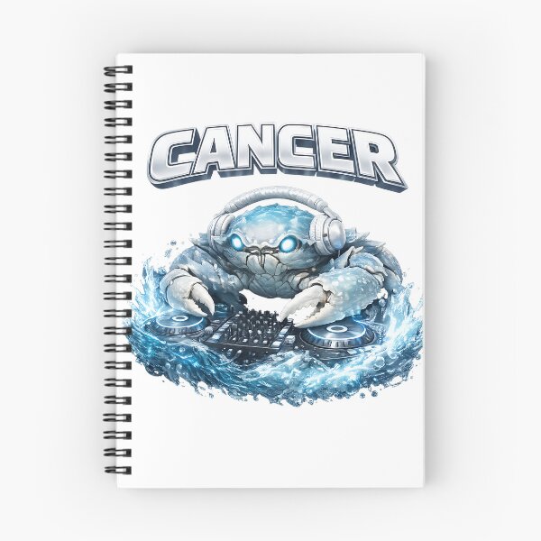 Item preview, Mystical Cancer Crab DJ Zodiac Ethereal Ocean designed and sold by  ZenRave Designs.