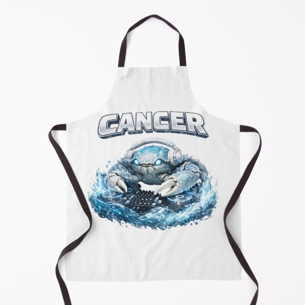 Item preview, Mystical Cancer Crab DJ Zodiac Ethereal Ocean designed and sold by  ZenRave Designs.