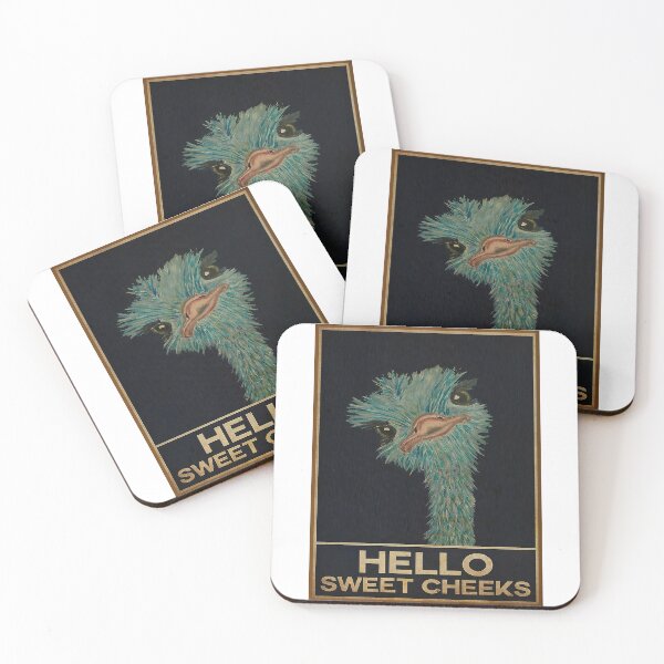 Item preview, Hello Sweet Cheeks Ostrich designed and sold by CapslockStore.
