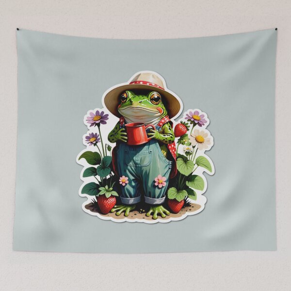 Item preview, Cottagecore Samurai Toad designed and sold by tim tal.