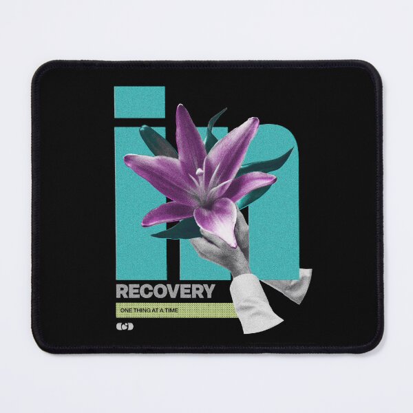 Item preview, In Recovery — Flower Collage Mental Health Art designed and sold by Decorador de Corazones.