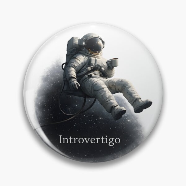 Item preview, Socially Offline Astronaut Introvert Design designed and sold by PMDesignStudio.