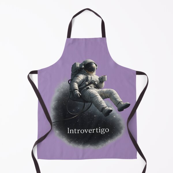 Item preview, Socially Offline Astronaut Introvert Design designed and sold by PMDesignStudio.