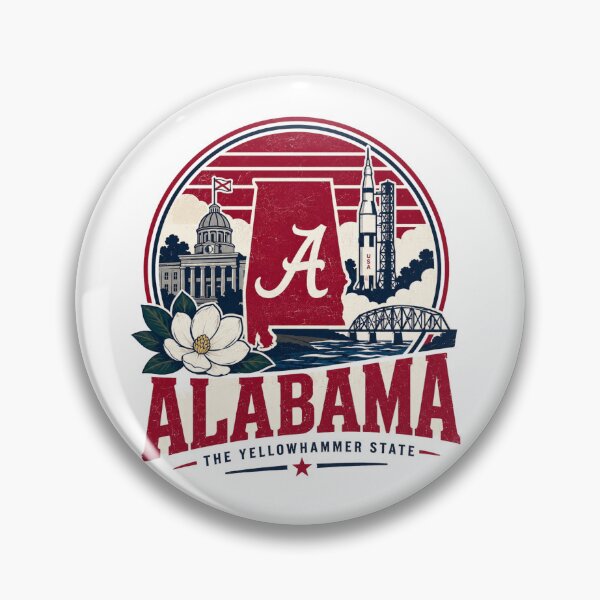 Item preview, AlabamaState Print Logo / Alabama Pride designed and sold by Thehatinthecat.