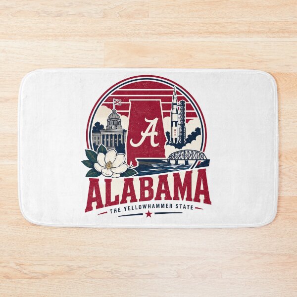 Item preview, AlabamaState Print Logo / Alabama Pride designed and sold by Thehatinthecat.