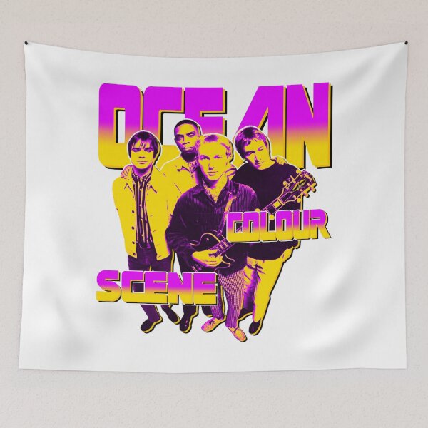 Item preview, Big Typography Pink Yellow Blues Rock designed and sold by billiasbros.