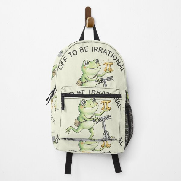Item preview, irrational frog pi pun designed and sold by AdyKurniawan.